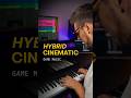 Cinematic hybrid track blending epic orchestra with heavy, fat synths⚡#gamemusic #filmcomposer