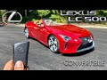 The 2021 Lexus LC500 Convertible is the Best Way to Get a $102,000 Tan