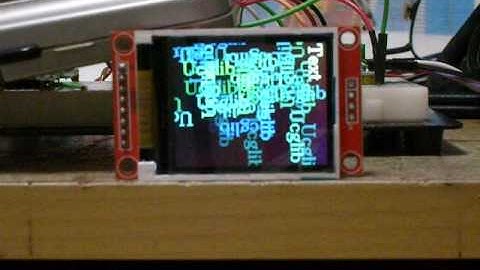 STM32duino Graphic Test by JA2NKD