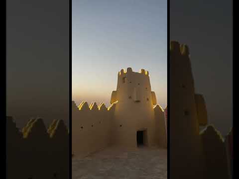 تغطية اقدم قلعة موجودة بمنطقة الجوف زعبل الأثرية