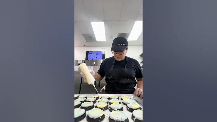 Making the Benson Boone Crumbl Cookie