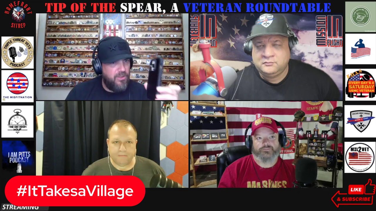Tip of the Spear a Monthly Veterans Podcast