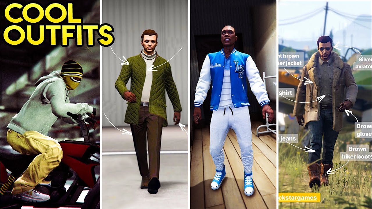 GTA Online AWESOME LOOKING OUTFITS! (Wonder Woman, The Smuggler, The ...