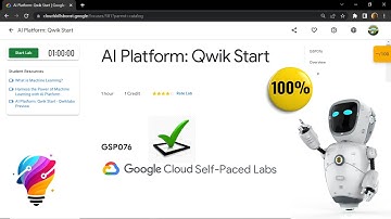 AI Platform: Qwik Start || [GSP076] || Solution