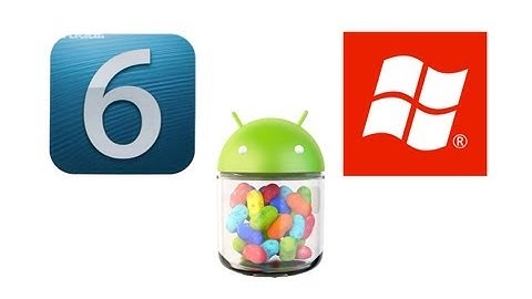Android Jelly Bean, iOS 6 & Windows Phone 8 Comparison
