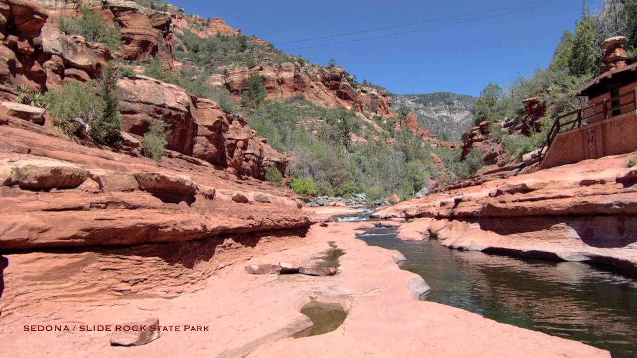 セドナ観光 スライドロック州立公園 Slide Rock State Park Youtube