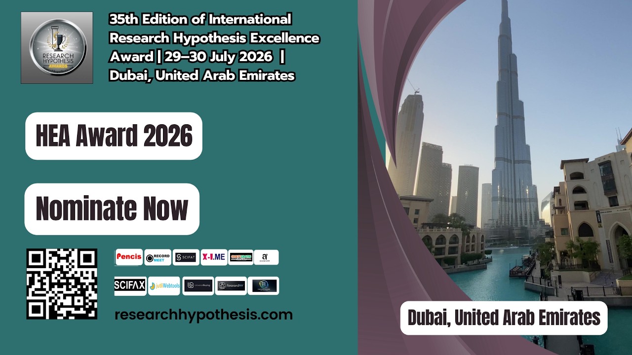 35th Edition of International Research Hypothesis Excellence Award | 29–30 July 2026