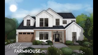 Bloxburg | Modern Family Farmhouse | Tour