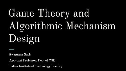 Module 61: Examples of Optimal Mechanisms