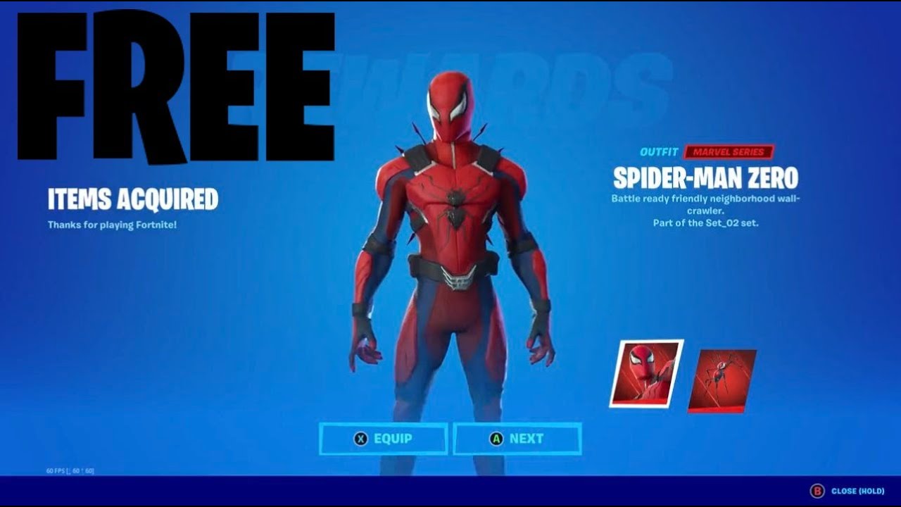 How To Get New Spider-Man Zero Skin For FREE! (Free Codes Glitch)