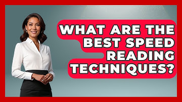 What Are The Best Speed Reading Techniques? - The Personal Growth Path