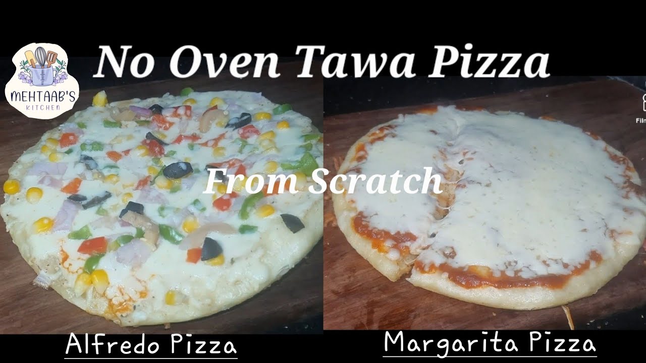 DAY 14: of #30DaysOfFlavour STOVE-TOP PIZZA! 🍕 Homemade PIZZA BASE from scratch on a tawa! NO OVEN🔥