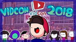 VIDCON 2018!! (Animation + vlog) ft. My face