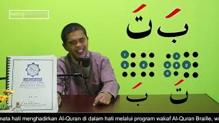 BELAJAR AL-QURAN BRAILLE LEBIH MUDAH | MENGENALI TANDA BACA PADA AL-QURAN BRAILLE