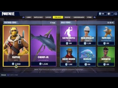 fortnite daily skins and items dances pickaxes gliders today feb 7th 2018 - fortnite prismatic pickaxe