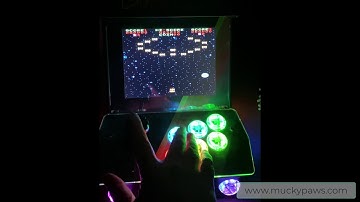 PiCade with Plasma Buttons in Action