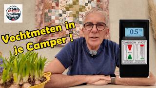 De Hymer Vlogger Met De Vochtmeter Caisson Vi-D3