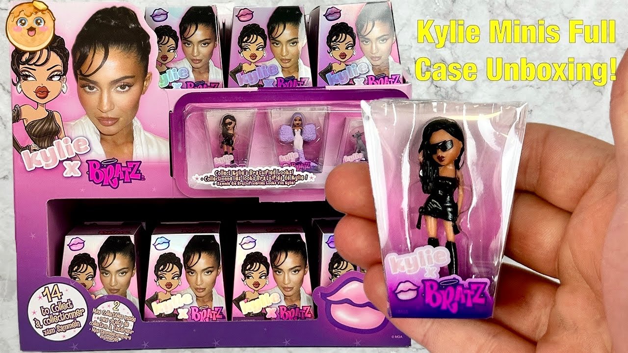 Bratz x Kylie Jenner Miniverse Minis FULL BOX UNBOXING! Full Mini Doll Set  (Early/Error Packaging) 