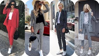 COMBINA TU TRAJE SASTRE CON DEPORTIVAS ❤️TENDENCIA 2020 Tailor suit with  tennis - YouTube