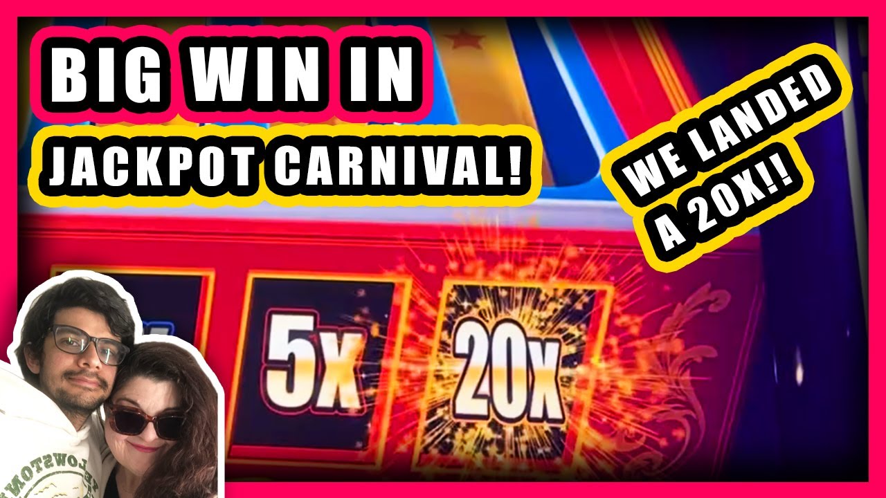 We Landed a 20x!! Big Win While Playing Jackpot Carnival The Power of