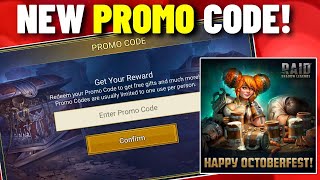 NEW Promo Code FOR ALL! • RAID Shadow Legends