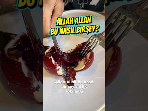 İstanbul’da Bu Pastanenin Ana Yemekleri Herkesi Şaşırtıyor | L’aube Patisserie Emaar #shorts
