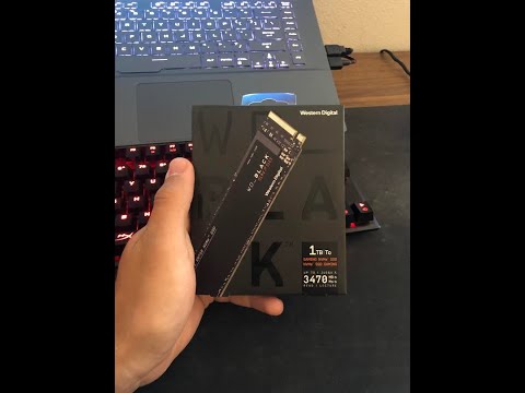 M.2 NVMe SSD Unboxing (WD Black SN750) - Installation and Setup Guide