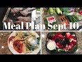 Meal Plan Sept 10 | Recipe Links