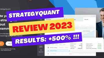 StrategyQuant review and results 2023
