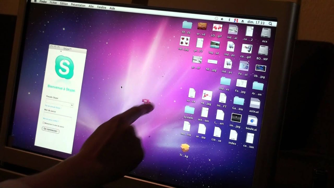 mac touch screen desktop