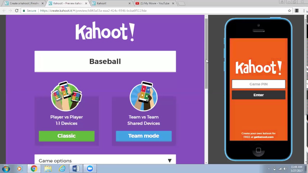 Join kahoot