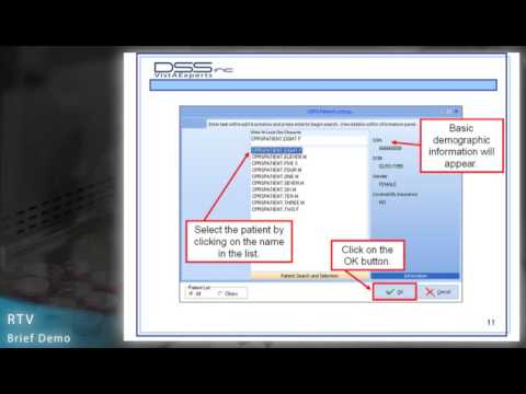 Real Time Vitals Brief Demo / VA Products / DSSinc.com