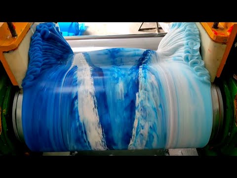 Silicone rubber color mixing | Oddly satisfying silicone color