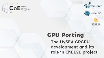 HPC CoE Technical Workshop | HySEA GPGPU development | M. de la Asuncion (UMA)