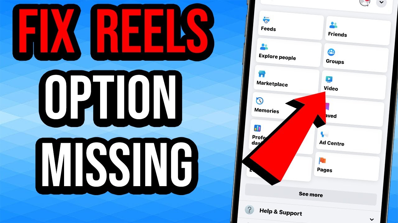 How To Fix Facebook Reels Option Not Showing - YouTube