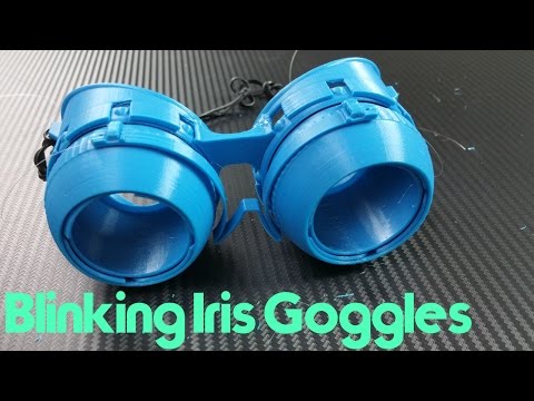 Blinking Iris Goggles