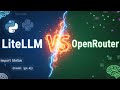 LiteLLM vs OpenRouter | Difference between OpenRouter and LiteLLM