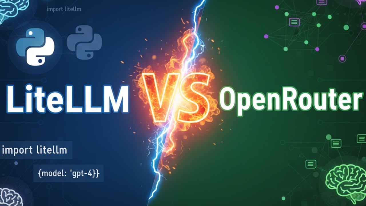 LiteLLM vs OpenRouter | Difference between OpenRouter and LiteLLM - YouTube