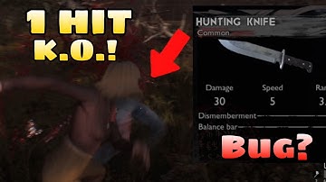 [PATCHED] This weapon can kill deadites in an instant! (Hunting Knife bug?) - Evil Dead The Game