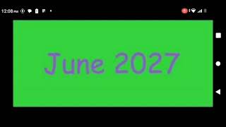 Starfall Calendar May 2026 to Starfall Calendar December 2027 