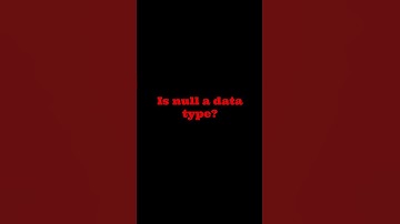 Is Null a Data Type in JavaScript? | JavaScript Interview Question Explained