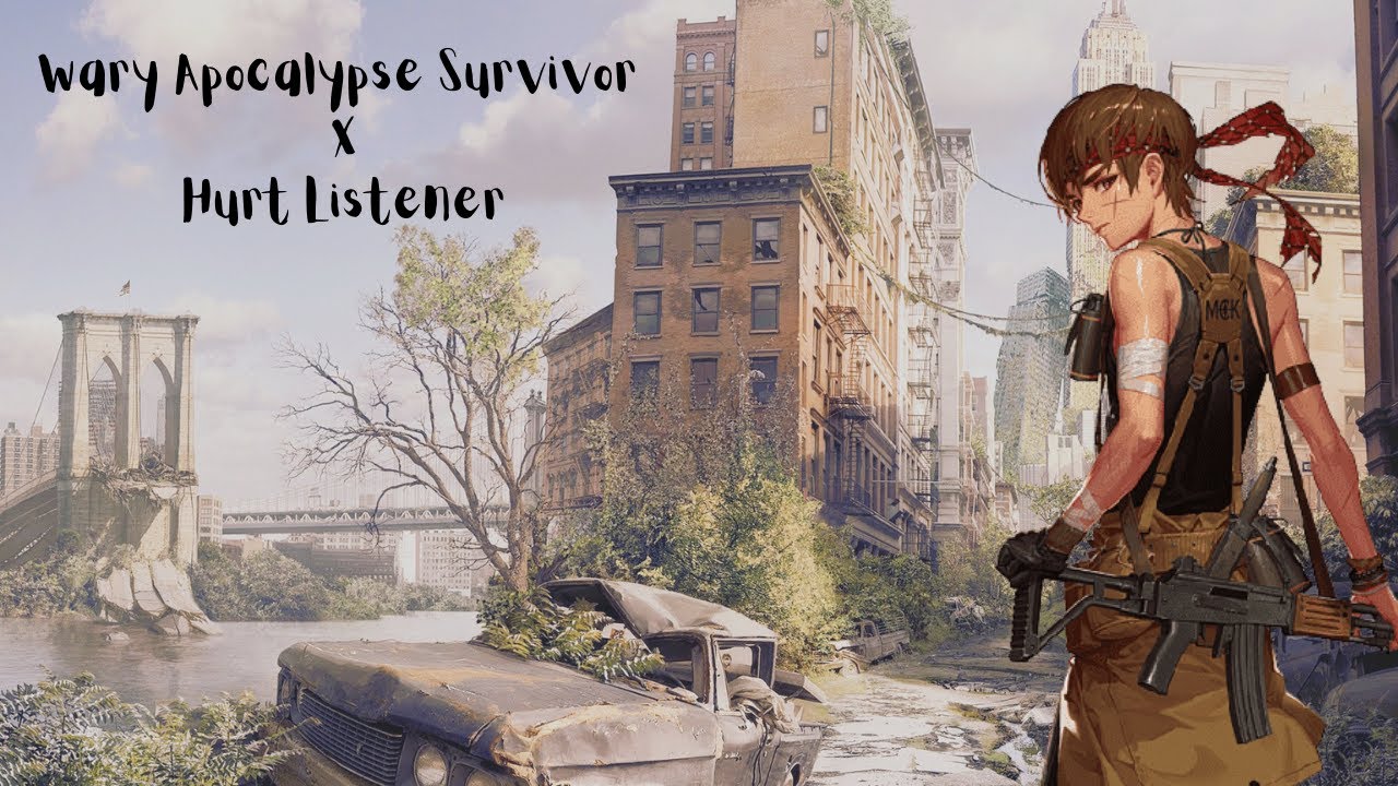 Wary Apocalypse Survivor X Hurt Listener (M4A) (Horror) (Audio Roleplay)