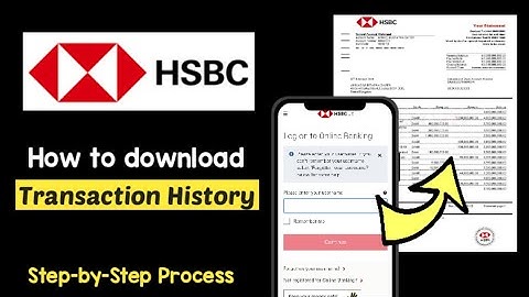 HSBC Statement Download | View Download estatement HSBC UK | HSBC Bank Statement Request Form