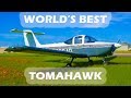 World's Best Piper Tomahawk - Flight & Interview