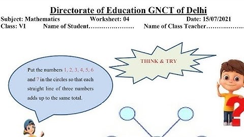 maths worksheet 4 class 6