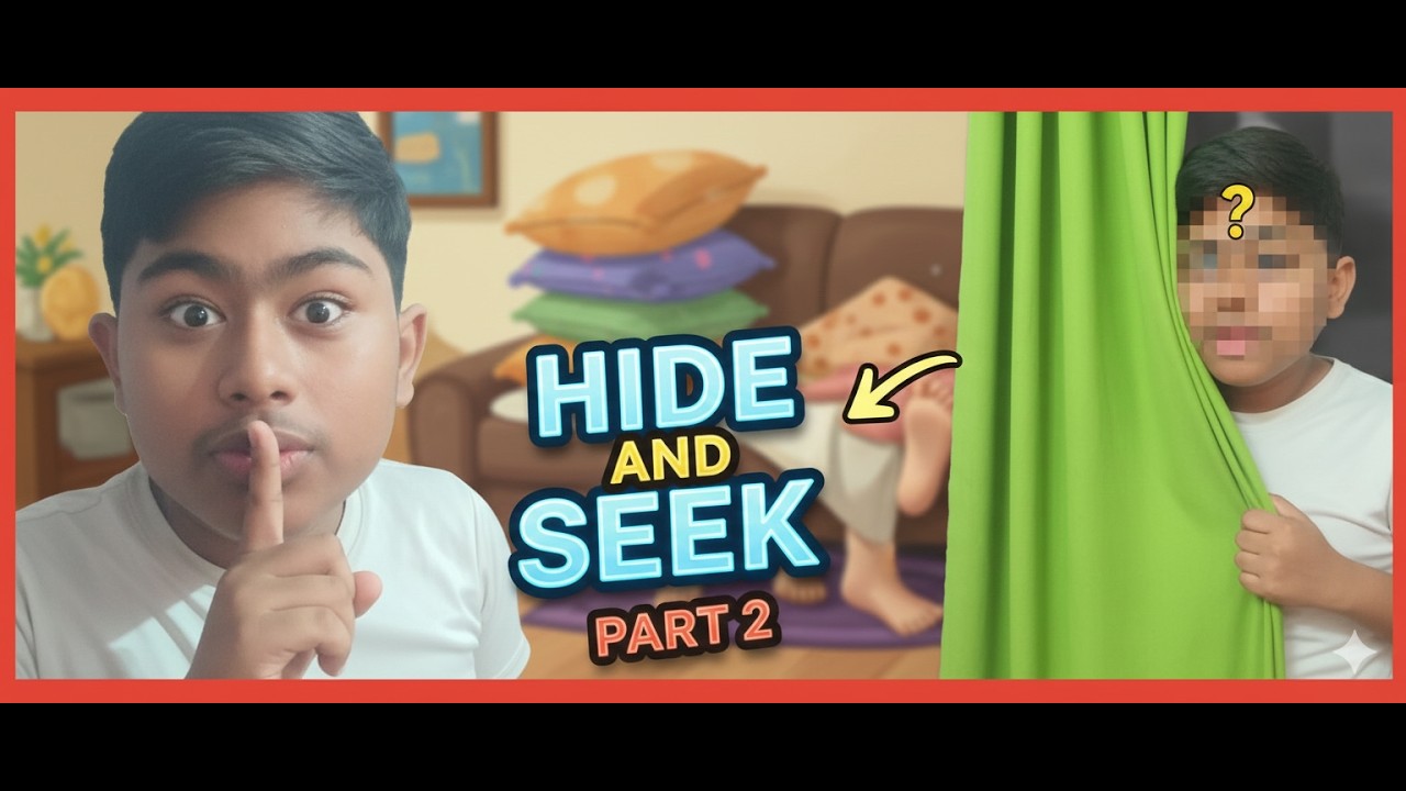 Hide and seek part 2 🎉 - YouTube