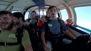 Coby Uebel - Tandem Skydive at Skydive Indianapolis
