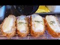 치즈돈까스 Pork Cutlet with Mozzarella Cheese - Korean Street Food