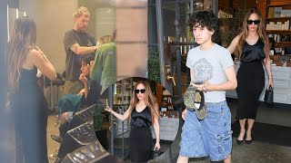 Jennifer Lopez Steps Out in Style While Treating Child Emme Muñiz to a $300 Beverly Hills Haircut.