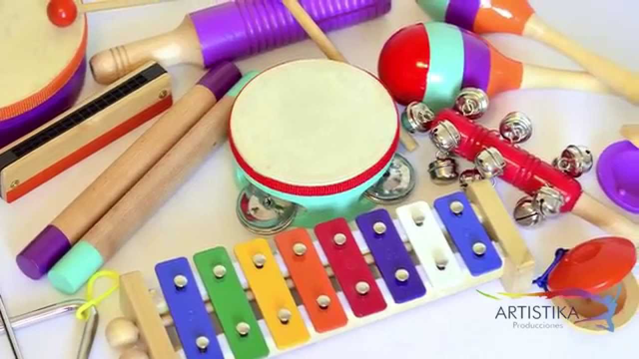 KIT DE INSTRUMENTOS MUSICALES PARA NIÑOS 